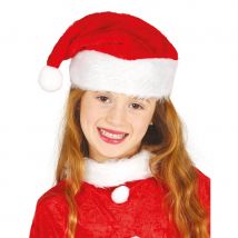 Bonnet de Père Noël taille enfant