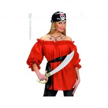Blouse dame rouge (M)