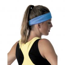Bandeau de sport bleu fluo