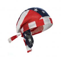 Bandana drapeau USA en tissu