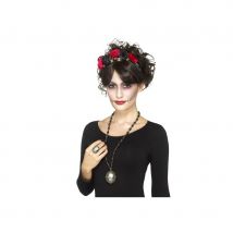 Bague et collier camée jour des morts