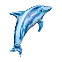 Ballon en forme de dauphin (Bleu)
