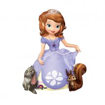 Ballon en forme de princesse sofia
