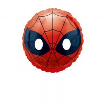 Ballon émoji tête de Spiderman, 23cm