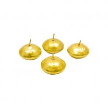 Bougies flottantes or