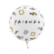 Ballon Friends rond en alu, 45cm