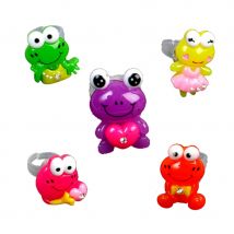 Bague grenouille lumineuse, fantaisie