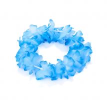 Bracelet Hawaïen de fleurs bleus