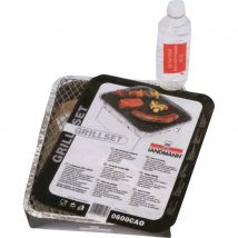 Barbecue jetable avec agent extincteur