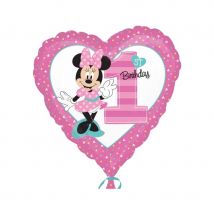 Ballon Minnie 1er Anniversaire