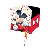 Ballon Mickey carré à gonfler