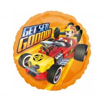 Ballon Mickey Roadster rond de 43cm