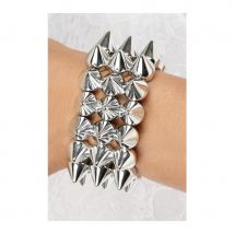 Bracelet punk à pics (Taille unique)