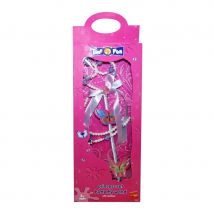 baguette princesse papillon + collier