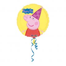 Ballon Peppa pig rond (43cm)