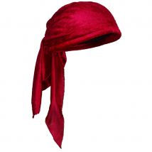 Bandana rouge de pirate, sur coque