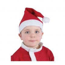Bonnet rouge de Père Noël taille enfant