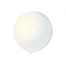 Ballon rond geant blanc (BLANC)