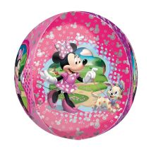 Ballon rose Minnie Mouse, à gonfler