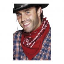 bandana rouge western (Rouge)