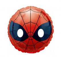 Ballon Spiderman émoticone de 43cm