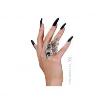Bague toile d'araignée (Argentée)