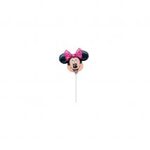 Ballon tête de Minnie en aluminium