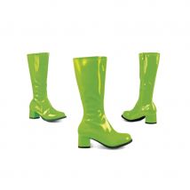 Bottes vertes à talons pour enfant (30)