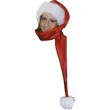Bonnet velours écharpe