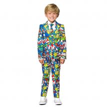 Costume 3 pièces mario bross pour enfant (8/10 ans)