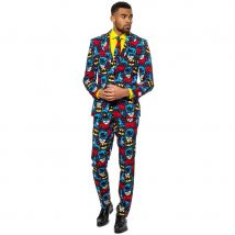 Costume 3 pièces motifs Batman (M/L)