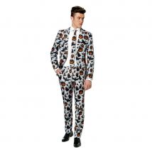 Costume 3 pièces motifs halloween (S)