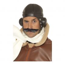 chapeau aviateur brun