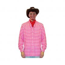 Chemise à carreaux western (L)