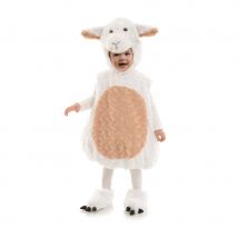Costume agneau en peluche pour enfant (2/4 ans)