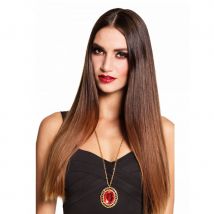 Collier avec gros rubis rouge