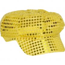 Casquette à paillettes or (Or)