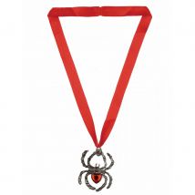 Collier avec pendentif araignée