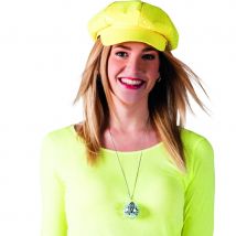 Collier avec pendentif boule à facette
