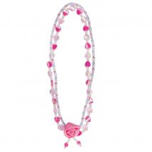 Collier avec pendentif rose pour enfant