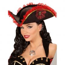 Collier avec pendentifs sur le thème des pirates