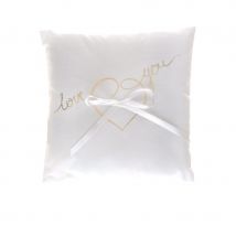 Coussin blanc pour Alliances