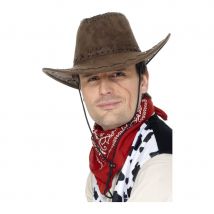 chapeau cowboy brun (Marron)