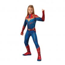 Costume Captain Marvel pour fille (7/8 ans)