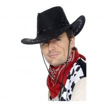 chapeau cowboy noir (Noir)