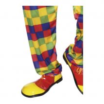 chaussures clown rouge jaune (UNIQUE)