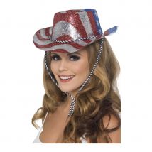 chapeau cowboy tricolore