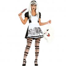 Costume d'Alice gotique fantasque pour femme (M)
