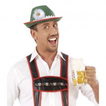 Chapeau de bavarois avec marguerite