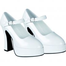 Chaussures disco blanches (39-40)
